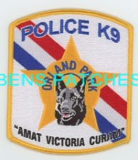 ILLINOIS,ORLAND PARK POLICE K-9 1